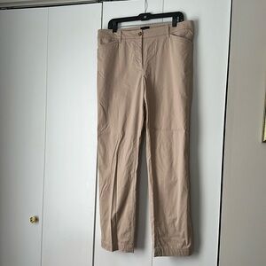 Talbots Perfect Chinos, size 12, Khaki. Never worn!!